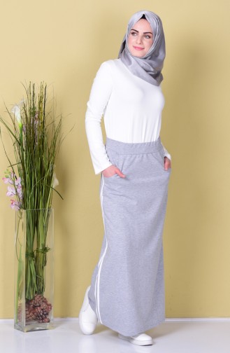 Gray Skirt 1388-07