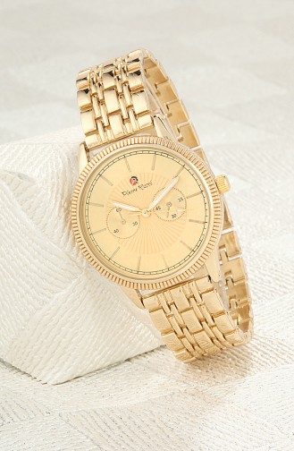 Yellow Wrist Watch 196504