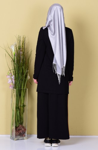 Bluz Etek İkili Takım 1272-02 Siyah