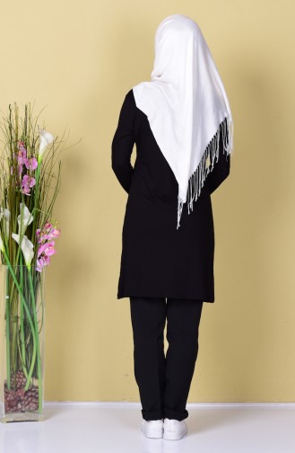Düz Penye Tunik 2784-01 Siyah 2784-01