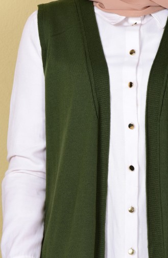 Weste mit Tasche 3920-10 Grün 3920-10