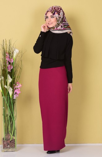 Plum Skirt 6174-01