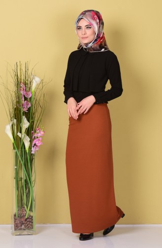 Tan Skirt 6174-03