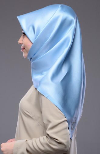 Parlak Tafta Eşarp 50204-06 Buz Mavi