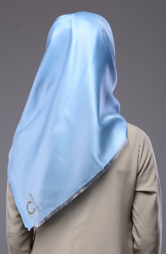 Parlak Tafta Eşarp 50204-06 Buz Mavi