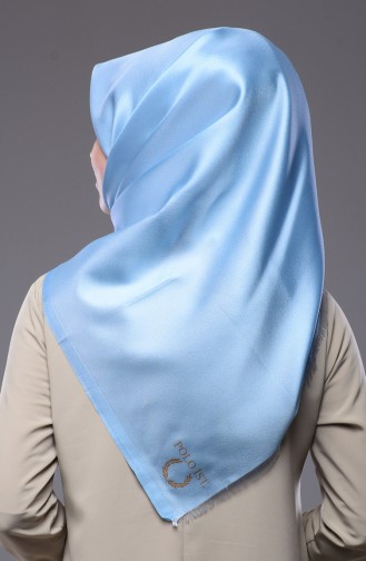 Parlak Tafta Eşarp 50204-06 Buz Mavi