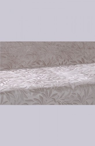 Desenli Koltuk Örtüsü 0805-11 Koyu Bej