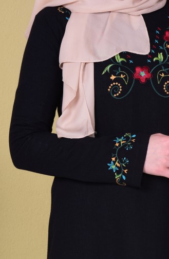 Black İslamitische Jurk 2800-07