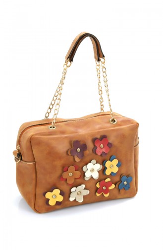 Brown Shoulder Bag 10238KA
