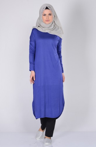 Penye Tunik 0505-01 Lacivert