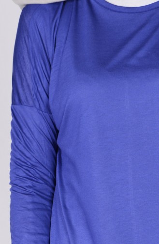 Penye Tunik 0505-01 Lacivert