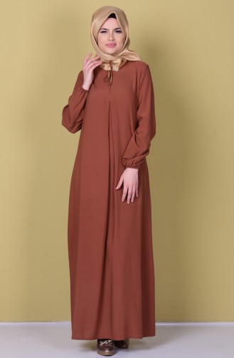 Mink Hijab Dress 1134-24