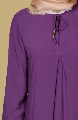 Violet Hijab Dress 1134-25