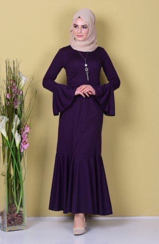 فستان أرجواني 6061A-02