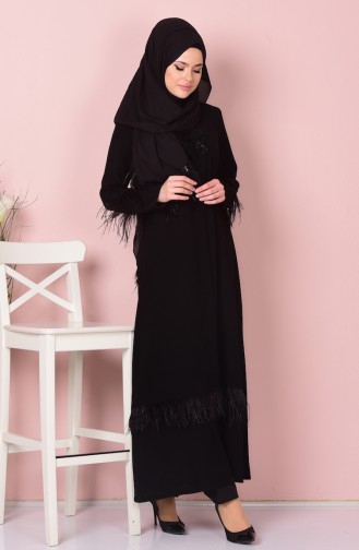 Black Abaya 35760-01