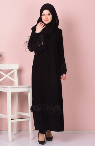 Black Abaya 35760-01