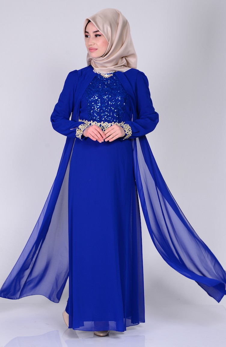 Jilbab bleu roi hotsell