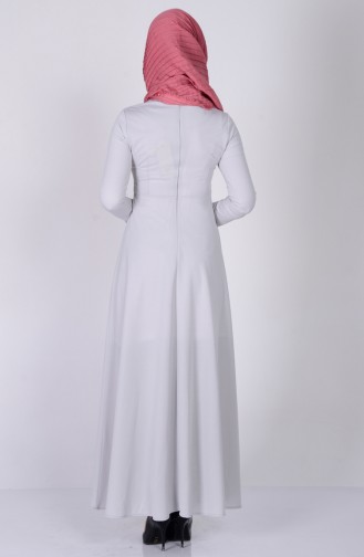 Robe Hijab Gris 6067-07