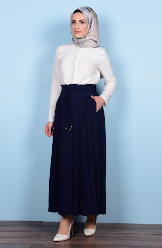Navy Blue Skirt 21195-06