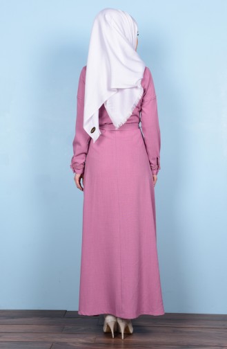 Pink Abaya 81395-03