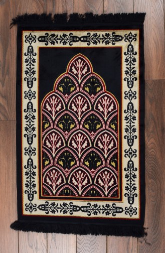 Kadifeteks Tapis de Prière 0003-01 Bleu marine 0003-01