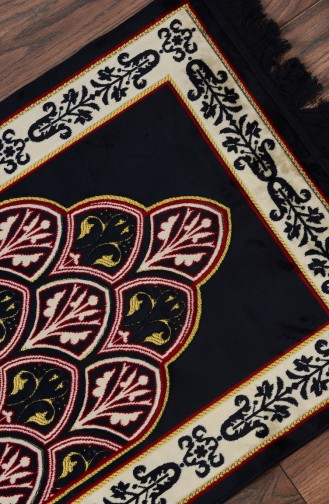 Kadifeteks Tapis de Prière 0003-01 Bleu marine 0003-01