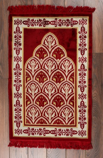 Tapis de Prière Rouge 0003-02