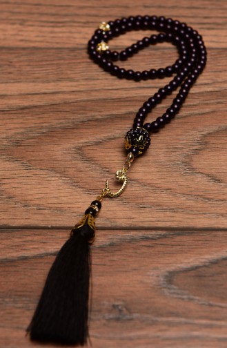 Dark Purple Rosary 0015-05