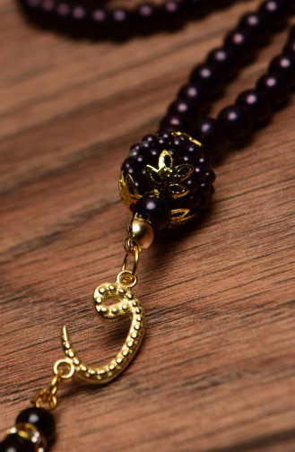 Dark Purple Rosary 0015-05