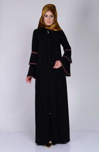 Black Abaya 1269-01