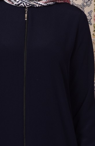 Navy Blue Abaya 0545-02