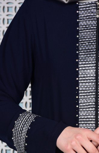 عباءة بتفاصيل مطرزة 99043-03