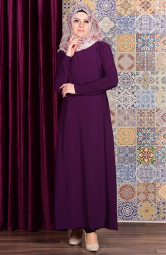 Purple Abaya 2113-05