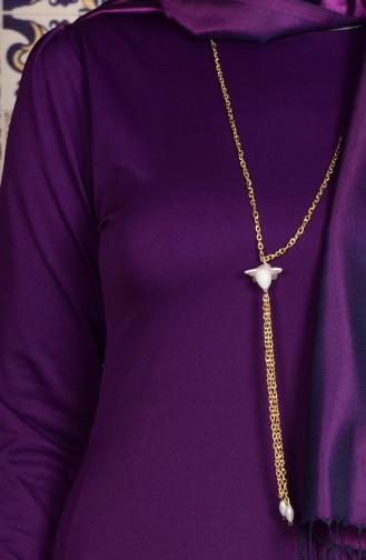 Purple Hijab Dress 4082-09
