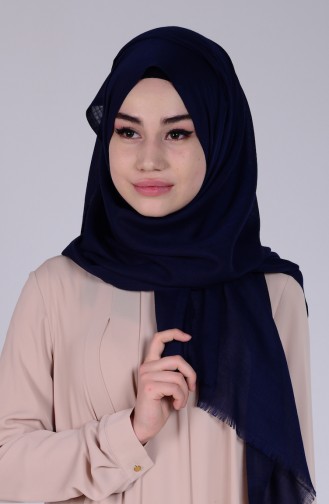 Navy Blue Shawl 01