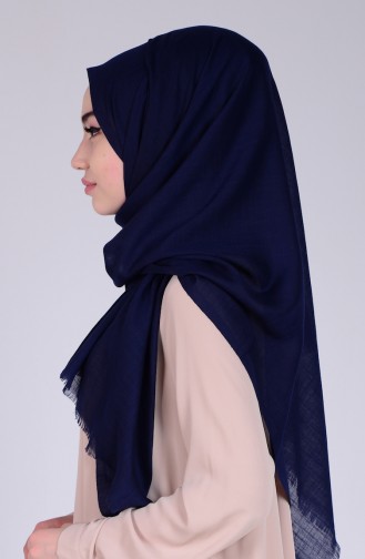 Navy Blue Sjaal 01