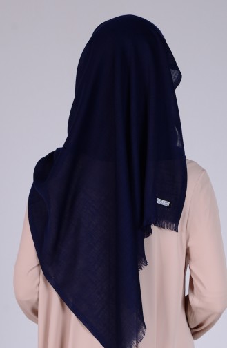 Navy Blue Sjaal 01