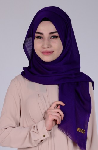 Dark Purple Shawl 05