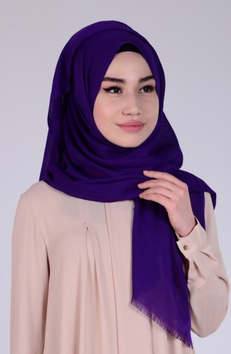 Dark Purple Shawl 05