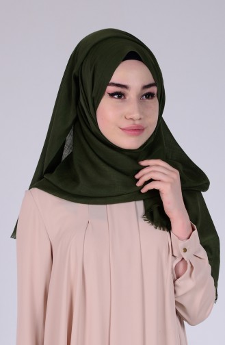 Dark Green Sjaal 20