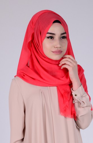 Coral Shawl 24