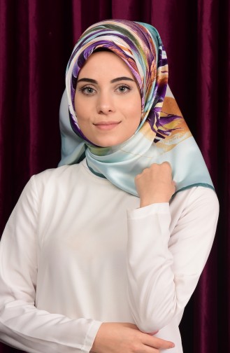 Sea Green Scarf 01