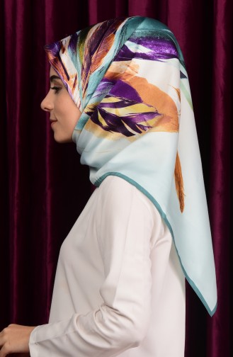 Sea Green Scarf 01