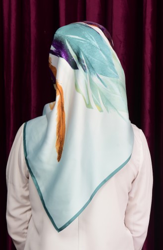 Sea Green Scarf 01