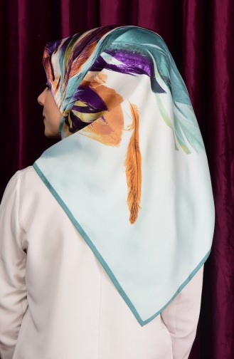 Sea Green Scarf 01