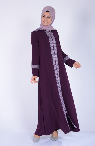Purple Abaya 99044-03