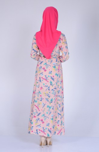 Robe Hijab Poudre 8063-05