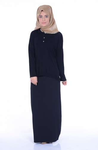 Black Blouse 0417-04