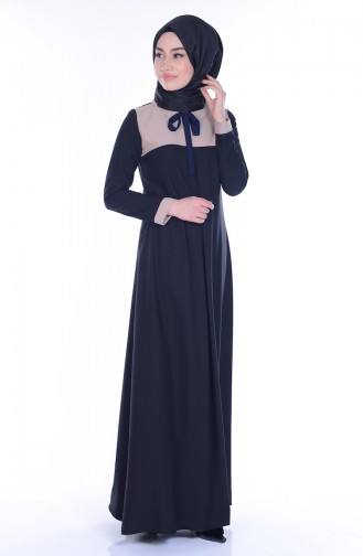 Black Hijab Dress 2790-03