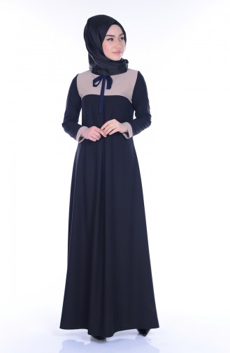 Black Hijab Dress 2790-03